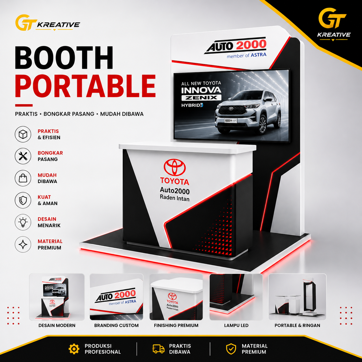Auto2000 Raden Intan — Portable Booth